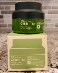 TONYMOLY ~ THE CHOK CHOK GREEN TEA WATERY CREAM 2.02 Fl Oz - Picture 1 of 1