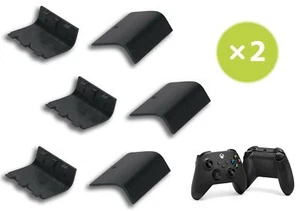 12pc Battery Cover Lid Door Replacement Microsoft Xbox Series S X Black 1914 - Picture 1 of 4