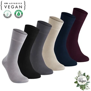 3 pares de calcetines de bambú Elchee Wear para hombre y mujer. Calcetines transpirables. Calcetines VEGANOS. - Imagen 1 de 55