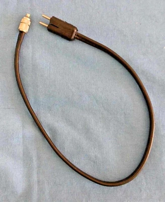 Kalart Flash Sync Cable Cord fits Graflex Vintage 2-Prong - Image 1 of 3
