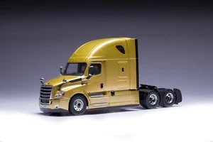 Modellino auto ixo TR189 1/43 Freightliner Cascadia 2018 oro metallizzato pressofuso - Foto 1 di 6