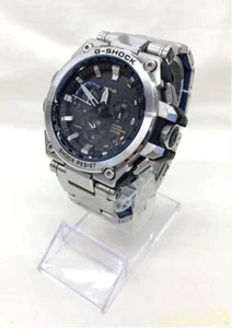 Casio G-Shock MT-G MTG-G1000D-1A2JF GPS Solar Powered Radio Black×Blue - Picture 1 of 6