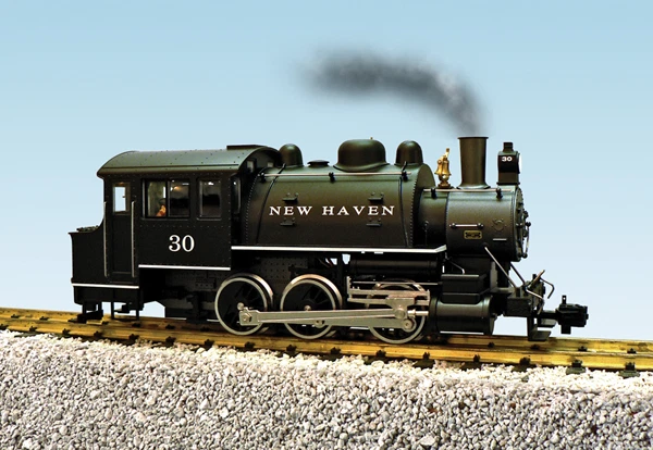 Locomotora de vapor USA Trains escala G R20070 DOCKSIDE 0-6-0T New Haven (30)   Foto 1 de 1