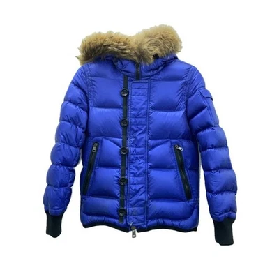 Moncler Down Jacket Blue Nylon Classic Authentic - Image 1 of 4