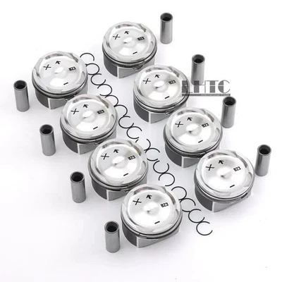 Kit de 8 pistones y anillos STD Φ93mm para Porsche Cayenne Turbo S 4.5T M48.50 955 9PA Foto 1 de 4