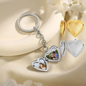 5Pcs Family Heart Album Pendant DIY Jewelry Making Charm Jewelry Accessories - Picture 1 of 14
