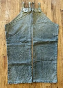 CC Filson Hunting Chaps Tin Cloth Waxed Cotton Size Long USA Style 22 - Picture 1 of 13