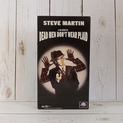 Dead Men Don't Wear Plaid VHS Tape 1982 Comedy / Noir Steve Martin 1996 Release - Image 1 of 4