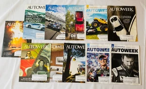 Vintage Autoweek Magazine Lot of 11 Year 2017 Subaru BRZ Mercedes Lambo Le Mans - Picture 1 of 4