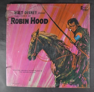 WALT DISNEY presents THE STORY OF ROBIN HOOD SEALED LP DISNEYLAND - Picture 1 of 2