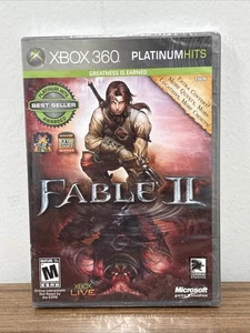 SEALED Fable II -- Platinum Hits (Microsoft Xbox 360, 2009) - Bild 1 von 3