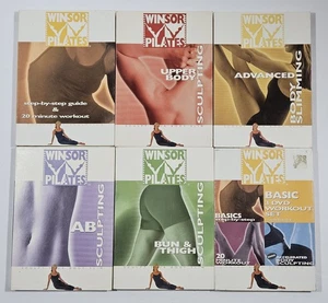 Winsor Pilates 8 DVD Workout Set - Sculpt Your Body Slim - Ab Upper Bun Thigh - Imagen 1 de 4