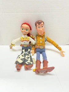 Vintage Toy Story Woody & Jessie Puppe Lot Original Andy Boot LESEN - Bild 1 von 7