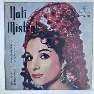 NATI MISTRAL - FROU FROU - 1959 SPANISH 7" EP PS, FLAMENCO - Picture 1 of 4