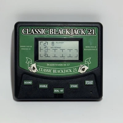 Juego Electrónico Portátil Blackjack 21 Clásico Modelo 77702 Foto 1 de 4