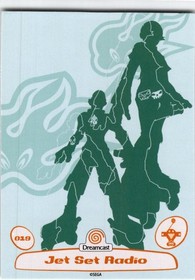2025 Sega Dreamcast Trading Card Limited Run Games Jet Set Radio #019