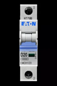 Eaton EMDH120 20A D20 MCB Leitungsschutzschalter - Bild 1 von 1