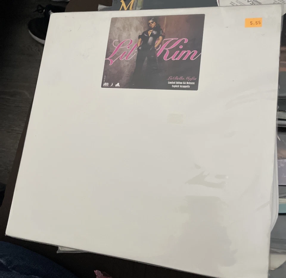 Lil Kim La Bella Mafia Explicit Acappella LP Vinyl Promo only Record Album rare  - Image 1 of 1