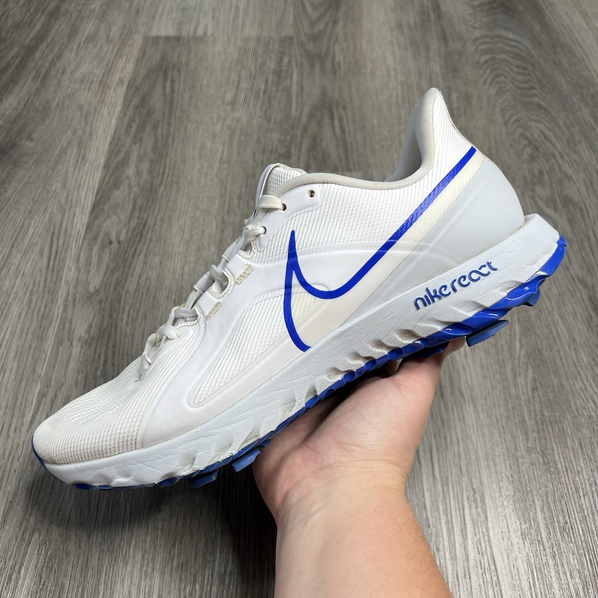 Nike React Infinity Pro White Racer Blue | eBay