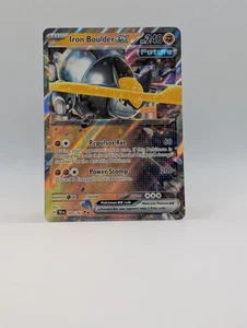 Iron Boulder ex 099/162 Sv05 - Pokemon Temporal Forces - Near Mint Ultra Rare  - Picture 1 of 2