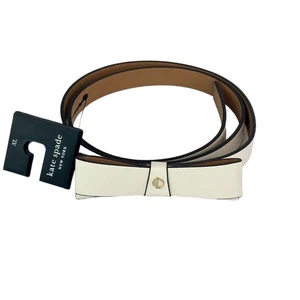 Cintura fiocco Kate Spade con vanga tono oro XL crema/oro lucido pallido - Foto 1 di 6