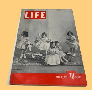 Original Vintage Life Magazine May 17 1937 Issue - Picture 1 of 11