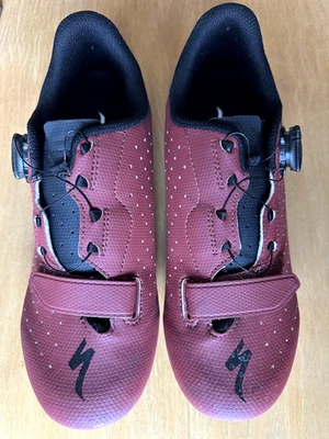 Zapatillas de carretera Specialized Body Geometry Torch 1.0 7,5 M, 9 con EU 40 granate y negro Foto 1 de 4