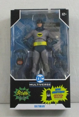 Figura McFarlane DC Multiverse Batman ADAM WEST sin usar, en caja nueva serie de televisión clásica 1966 Foto 1 de 4