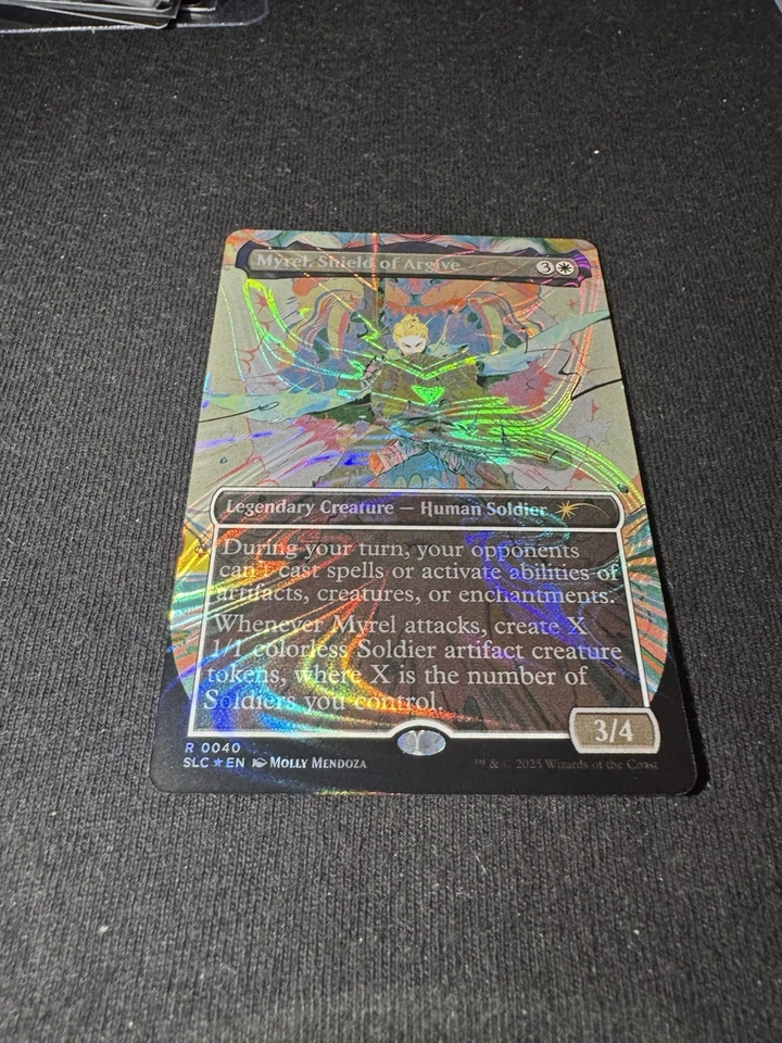 Myrel, Shield of Argive (Halo Foil) - Secret Lair Countdown Kit (SLC-0013) Mint - Image 1 of 2
