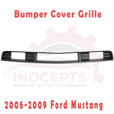 New Front Bumper Cover Grille For 2006-2009 Ford Mustang with Air Hole FO1036121 Foto 1 de 4