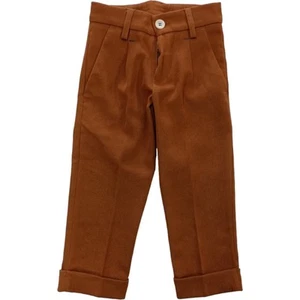 Emanuel Pris - Caramel Trousers W/penches EPT6167B - Picture 1 of 6