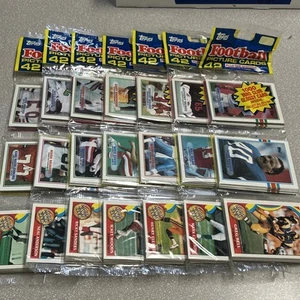 ⭐ 7 PACK SPECIAL!!! ⭐ 1989 RACK PACKS TOPPS FOOTBALL UNOPENED FACTORY SEALED - Picture 1 of 1