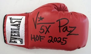 Vinny "Paz" Pazienza HOF 2025 Autographed Everlast Boxing Glove ASI Proof - Picture 1 of 2