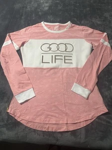 Camp Original Good Life Lg 3D Embossed Side Zippers Hip Hop Hipster T Shirt XL - Picture 1 of 10
