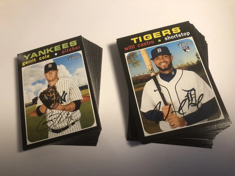 2020 Topps Heritage High Number Austin Dean Cardinals 579 - Image 1 of 1