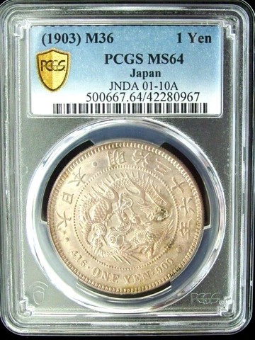 1903 JAPAN YEN PCGS MS64 ON SALE Cover