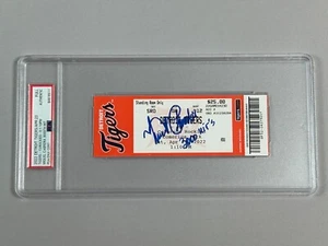 Miguel Cabrera Signed 3000 Hit Ticket 4/23/22 PSA COA Slab Detroit Tigers B - Picture 1 of 5