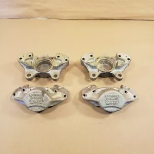 Original Triumph TR7 Lockheed England LH RH Brake Caliper Pair 3243341C 3243339C - Picture 1 of 24
