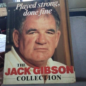 Jack Gibson Book Played Strong Done Fine Biography - Picture 1 of 1