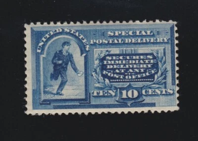 US E2 10c Special Delivery Mint Fine OG HR SCV $500 - Image 1 of 2