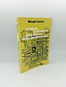 "LINGUA e DISCORSO NELL'ATENE DELLE PROFESSIONI" Diego Lanza, Liguori 1979 - Picture 1 of 2