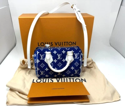 Bandolera Louis Vuitton Jacquard Velvet Speedy 20 de segunda mano LE 2022 Foto 1 de 4