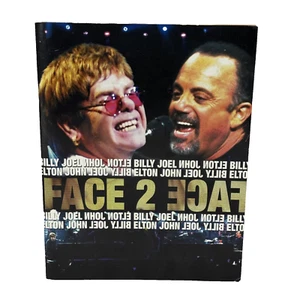Vintage Billy Joel Elton John Face 2 Face 2001 Konzert Tour Programm Buch - Bild 1 von 24