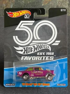 Hot Wheels Premium '55 Chevy Bel Air Gasser 50 Years Favorites Big Deal Vetuskey - Picture 1 of 9