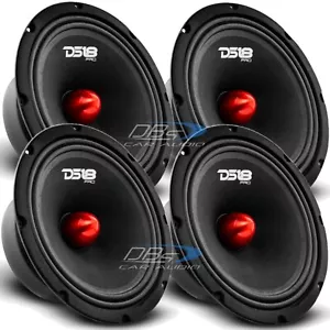 4x DS18 PRO-GM8B 8" Midrange Bullet Lautsprecher 580 W 8 Ohm Auto Midrange Lautsprecher - Bild 1 von 8