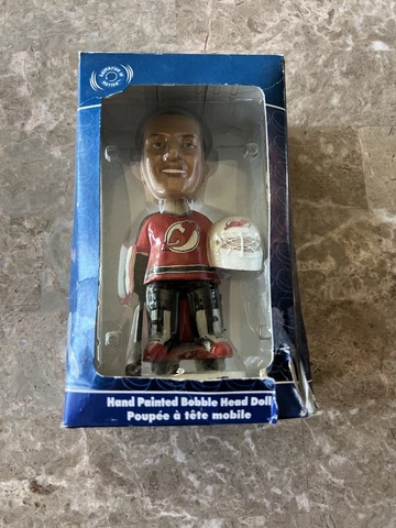 New Martin Brodeur NHL Hockey Bobblehead New Jersey Devils Original Box 2002 Cover