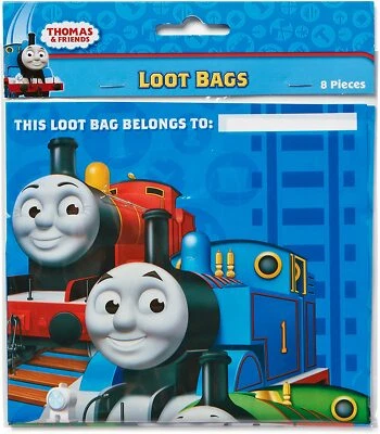 NUEVO THOMAS THE TANK ENGINE 8ct BOLSAS DE LOTE Suministros de Fiesta de Cumpleaños Favores de Fiesta  Foto 1 de 2