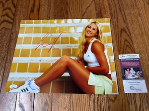 Anna Kournikova Signed 11x14 Glossy Photo- JSA- Tennis - Picture 1 of 1