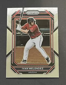 2023 Panini Prizm Baseball Card Ivan Melendez Arizona Diamondbacks #143 - Picture 1 of 2