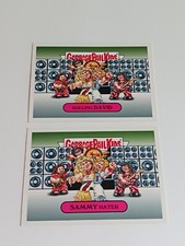 2017 Topps Garbage Pail Kids Van Halen Cards 7A 7B Battle Of The Bands